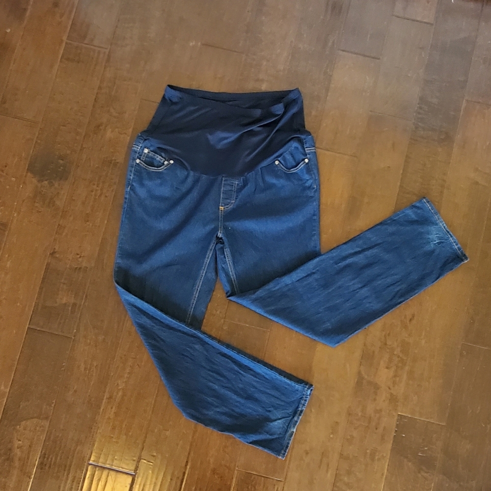 OH! MAMMA MATERNITY JEANS SZ 1X